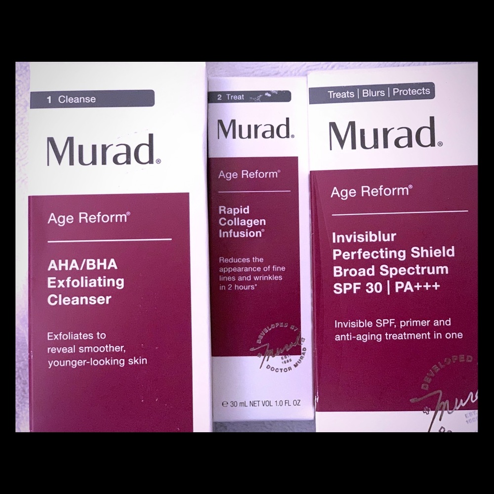 Murad AHA/BHA Age Reform skin care